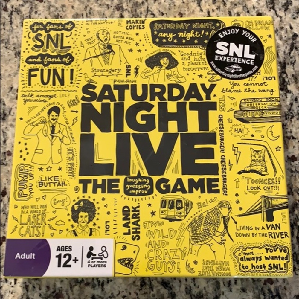 2010 Saturday Night Live The Game Adult Ages 12+ Board Game New